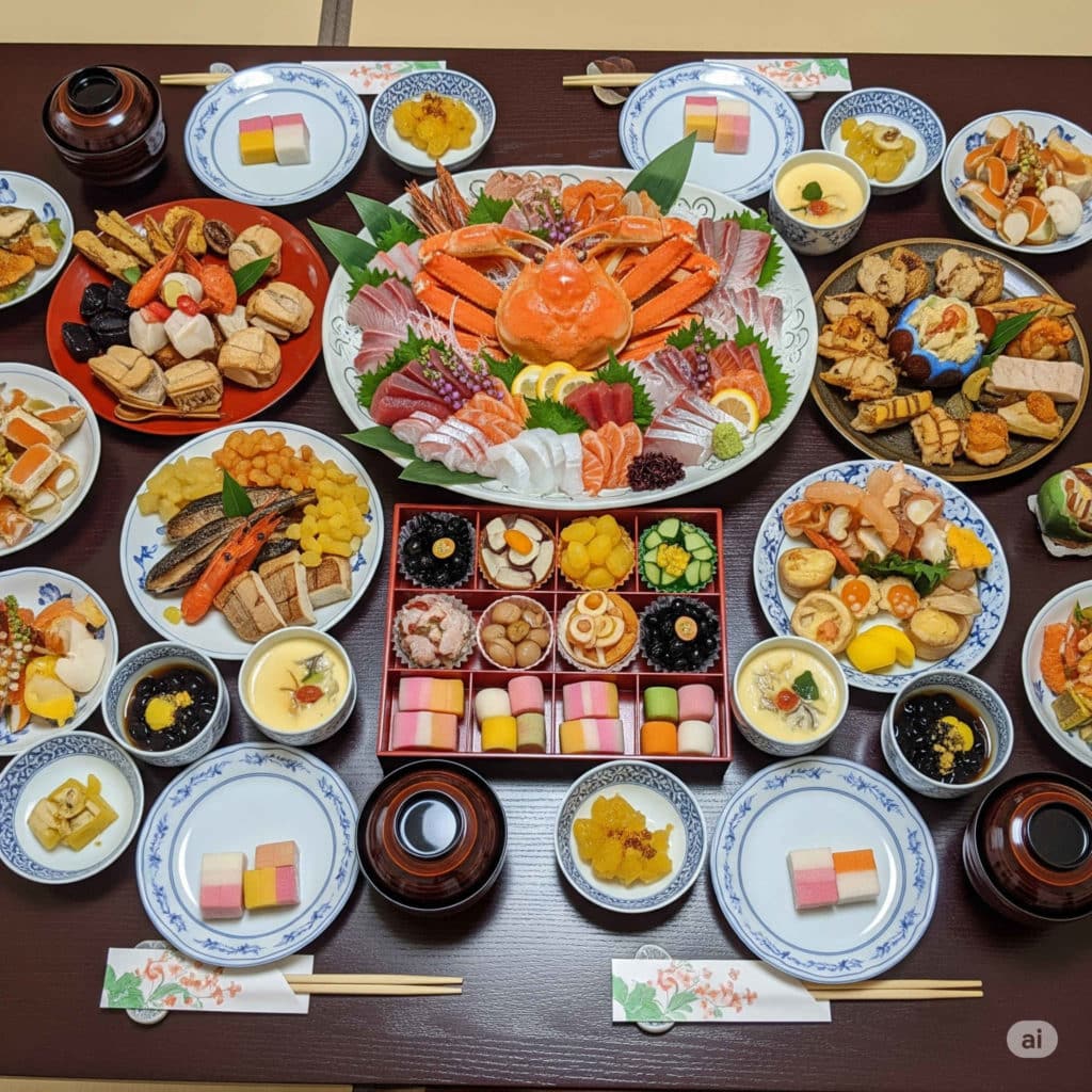 北海道のお正月の画像（AI生成）